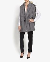 Thumbnail for your product : Thakoon Hooded Drawstring Waist Cape