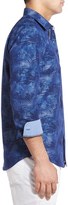 Thumbnail for your product : Bugatchi Men's Classic Fit Floral Chambray Sport Shirt