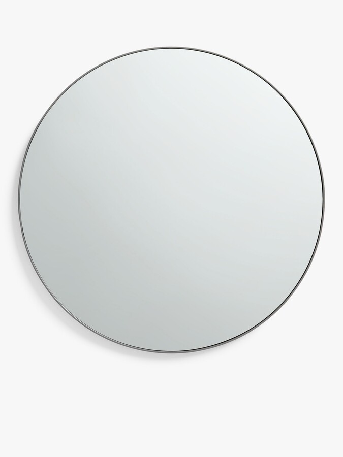 Round Mirror Dia 92cm Style, Black Framed Round Mirror 50cm