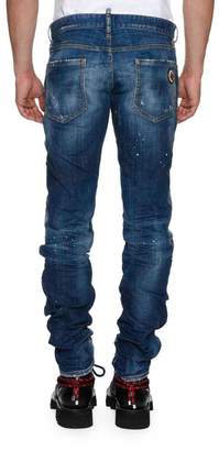 DSQUARED2 Slim-Fit Canadian Wash Jeans