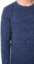 Thumbnail for your product : Gant Melange Cable Knit Sweater