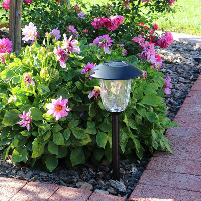 Solar Powered Battery PoweredLED Pathway Light Pack