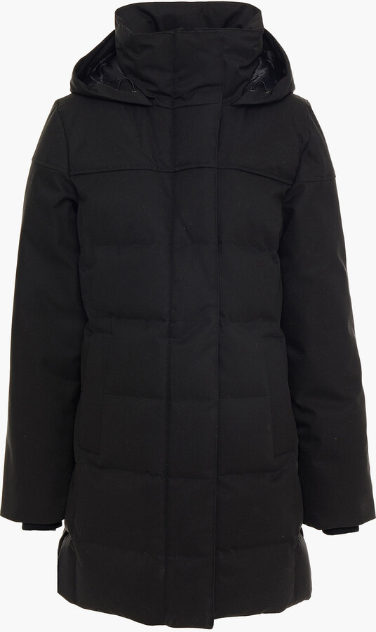 Canada goose annecy quilted twill hooded down coat Clearance