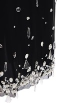 Thumbnail for your product : Miu Miu Crystals Embellished Tulle Midi Skirt