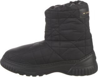 Christian Dior Cannage Pattern Nylon Boots