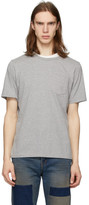 Thumbnail for your product : Remi Relief Grey Double Neck Grunge T-Shirt