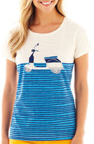 Thumbnail for your product : JCPenney jcp Short-Sleeve Graphic Tee