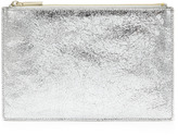 Thumbnail for your product : Whistles Small Cracked Metallic Clutch
