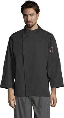 Uncommon Threads Unisex-Adults Plus Size Santorini Chef Coat