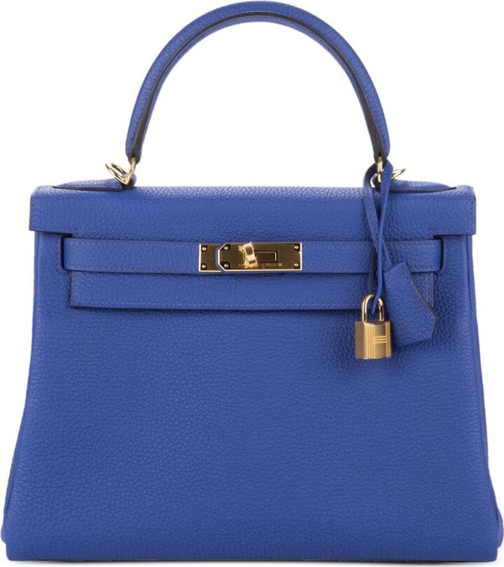 Hermes 2022 pre-owned Kelly Retourne 25 handbag - ShopStyle Satchels & Top  Handle Bags