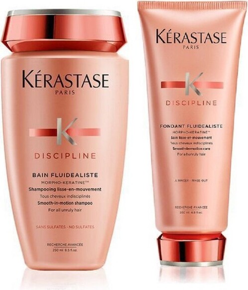 Kérastase KerastaseDisciplineBainFluidealiste(NOSULFATES)Smooth-in-MotionShampoo(8oz)&FondantFluidealisteConditioner(6.8oz)DuoSetKit.