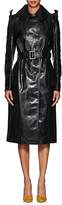 Thumbnail for your product : AKIRA NAKA Women's Articulated Leather Trench Coat - Black