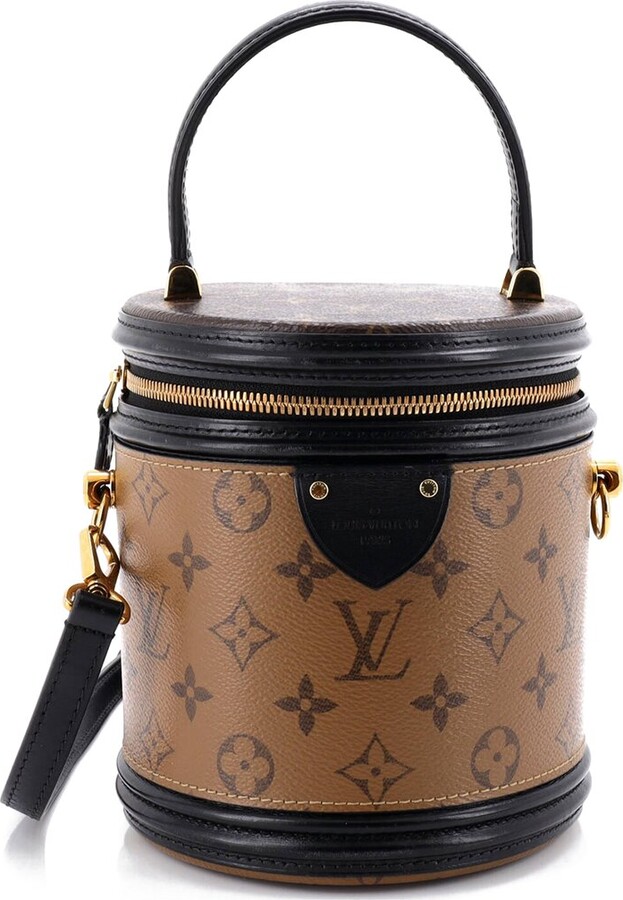 Louis Vuitton Brown Reverse Monogram Canvas Cannes (Authentic Pre-Loved)