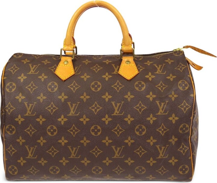 Louis Vuitton 1999 pre-owned Speedy 35 handbag - ShopStyle Satchels & Top  Handle Bags