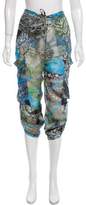 Thumbnail for your product : Matthew Williamson High-Rise Printed Silk Pants