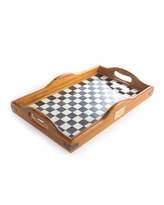 Thumbnail for your product : Mackenzie Childs MacKenzie-Childs Courtly Check Hostess Tray, Large