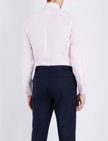 Thumbnail for your product : Thomas Pink Dowson plain slim-fit cotton shirt