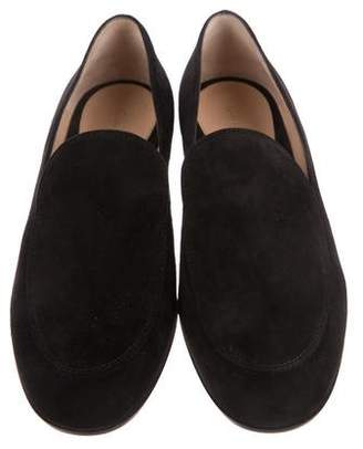 Gianvito Rossi Marcel Suede Loafers w/ Tags