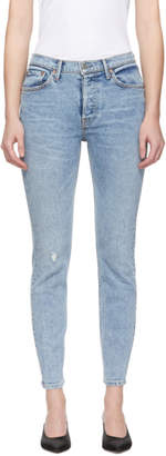 GRLFRND Blue Karolina High-Rise Jeans