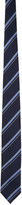 Thumbnail for your product : Ermenegildo Zegna Navy Silk Striped Tie