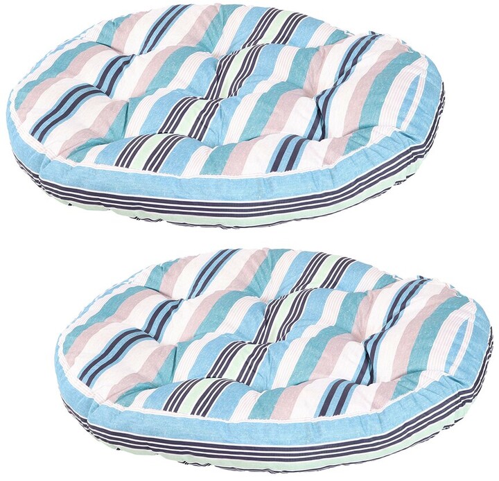 Sunnydaze Polyester Large Round Floor Cushions (Set Of 2) ShopStyle