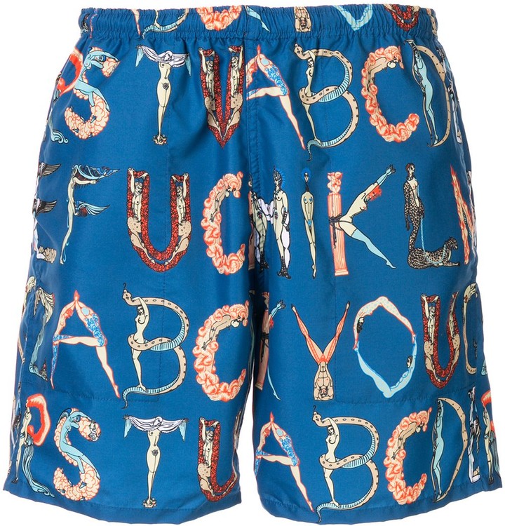 Supreme Alphabet Water Shorts - ShopStyle Swimwear