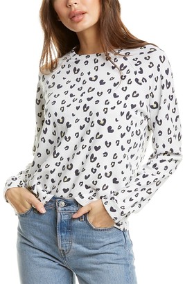 monrow heart sweatshirt