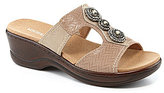 Thumbnail for your product : Michelle D Dorthie Slide Sandals