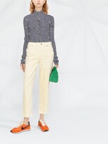 Thumbnail for your product : 7 For All Mankind Cropped Straight-Leg Jeans