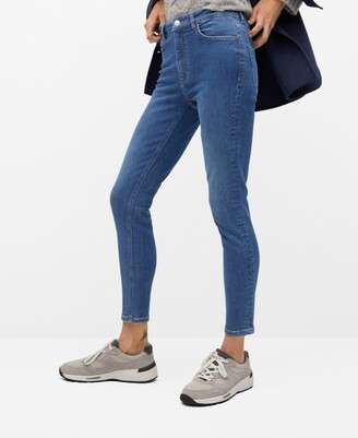 MANGO High-Waist Skinny Jeans - ShopStyle