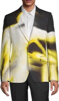 Thumbnail for your product : Alexander McQueen Spray Paint Print Sport Jacket