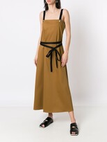 Thumbnail for your product : Gloria Coelho Tied-Waist Backless Dress