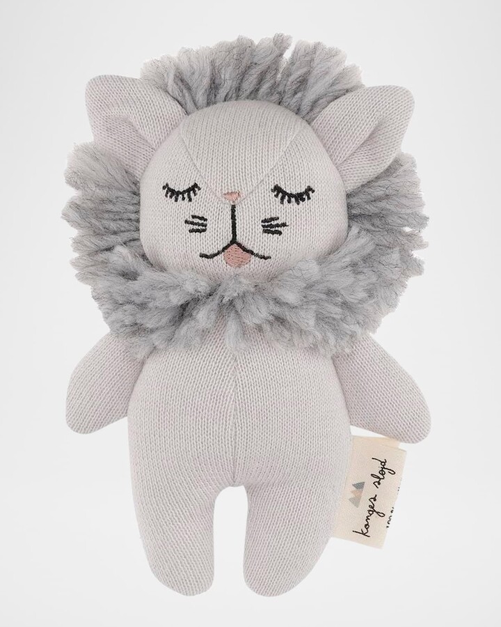 Konges Slojd Mini Lion Organic Cotton Stuffed Animal