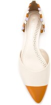 Thumbnail for your product : Sarah Chofakian Pointed Toe Ballerina Shoes