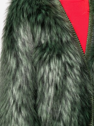 Marco De Vincenzo Faux Fur Coat