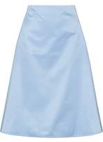 Nina Ricci Duchesse Silk-Satin Skirt 
