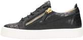 Thumbnail for your product : Giuseppe Zanotti Kriss Black Leather Sneakers
