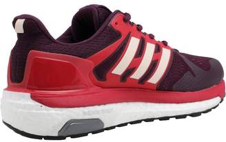 adidas Womens Supernova Stability Running Shoes Red Night/Ice Pink/Energy Pink