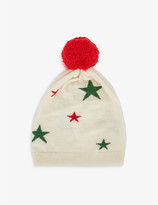 Thumbnail for your product : Chinti and Parker Star-print cashmere beanie hat