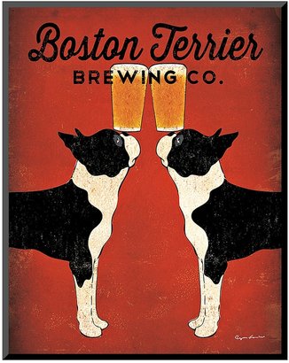 Art.com ''Boston Terrier Brewing Co.'' Wall Art