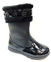 Thumbnail for your product : Laura Ashley Girls' "Ivy" Furry Boots