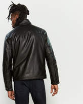 Thumbnail for your product : Michael Kors Black Faux Leather Jacket