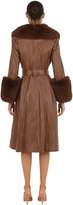 Thumbnail for your product : Saks Potts Foxy Leather Coat W/ Fox Fur
