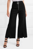 Thumbnail for your product : Givenchy Wool-crepe Flared Pants - Black