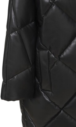 Stand Studio Anissa Faux Leather Puffer Coat