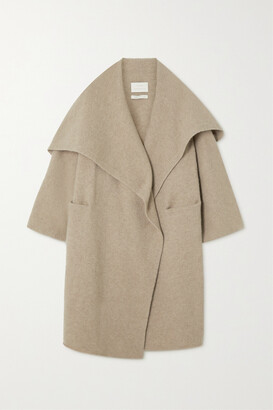 LAUREN MANOOGIAN Draped Cashmere-blend Coat
