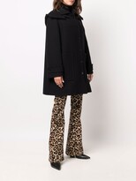 Thumbnail for your product : P.A.R.O.S.H. Hooded Wool Coat
