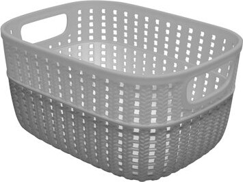 Simplify Decorative Plastic Basket