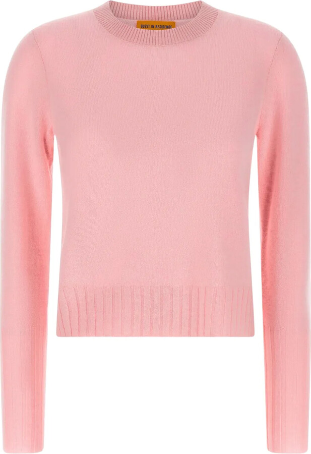 Guest In Residence Shrunken crew-neck sweater