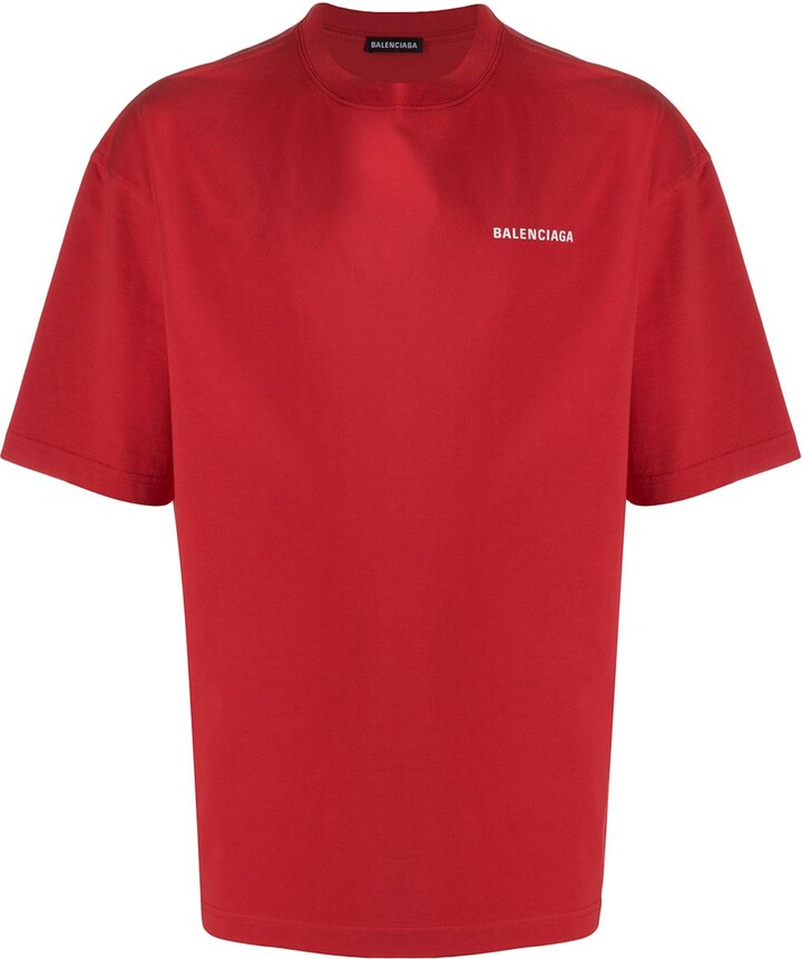 Balenciaga Red Men's Shirts | Shop the world's largest collection 